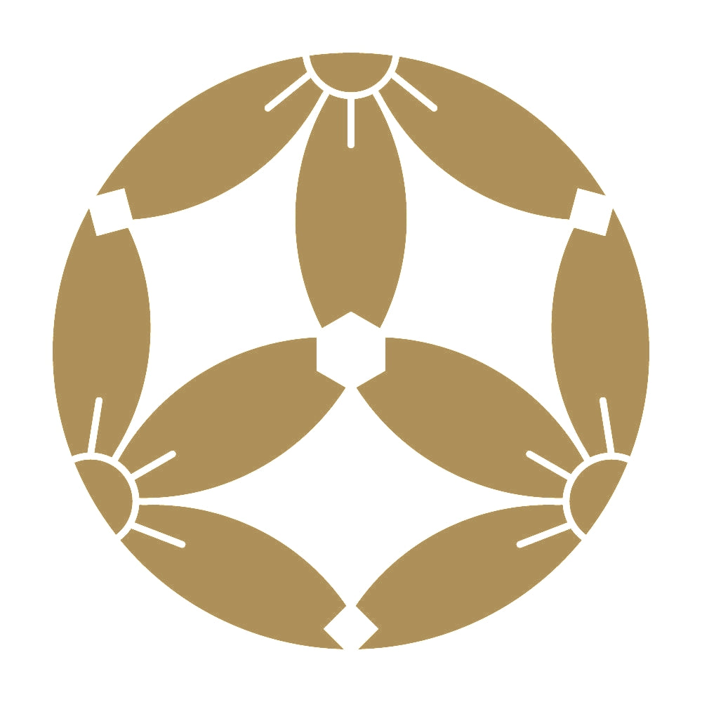 三つ割り細山桜紋 9