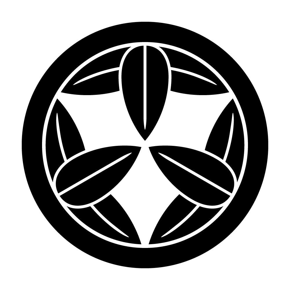 丸に細九枚笹紋