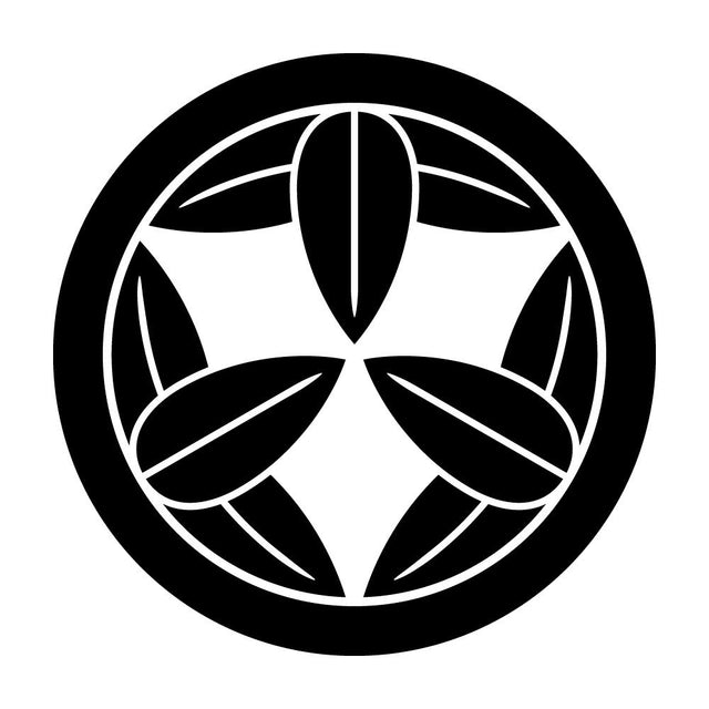 丸に細九枚笹紋