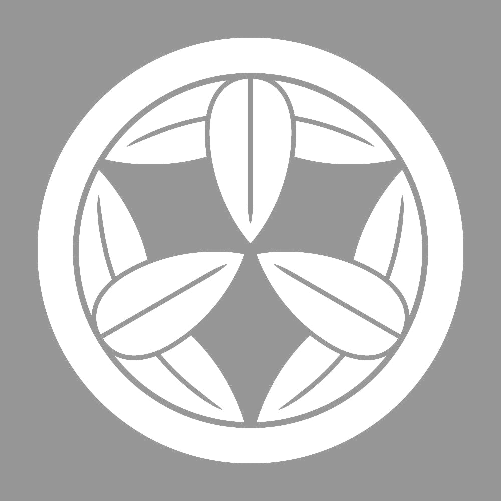 丸に細九枚笹紋 7
