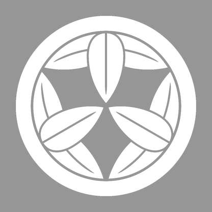 丸に細九枚笹紋 7