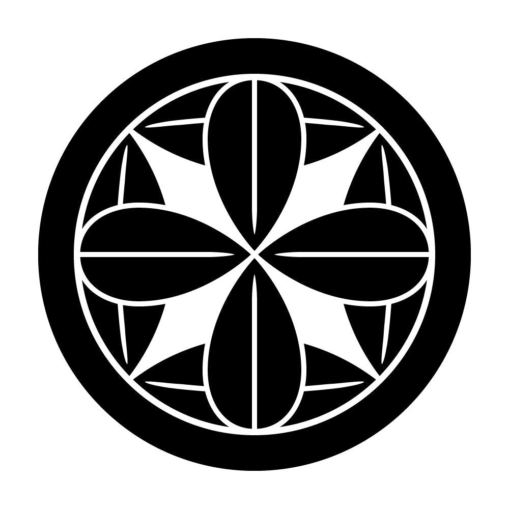 丸に十二枚笹紋