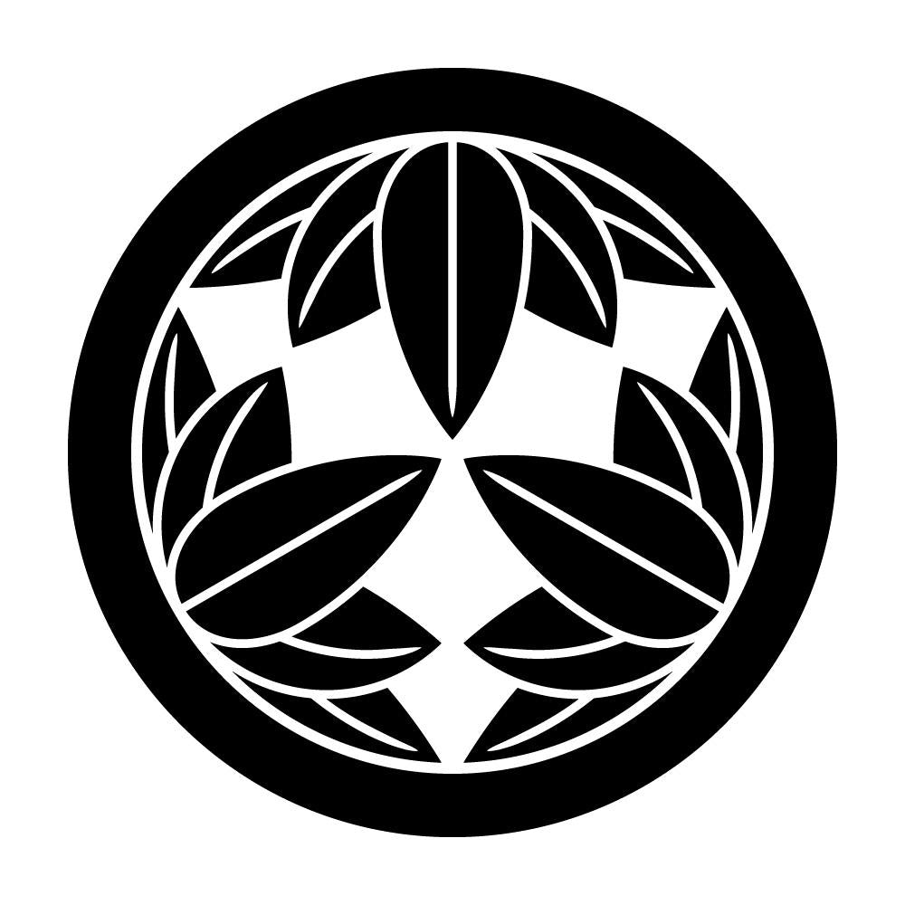 丸に十五枚笹紋