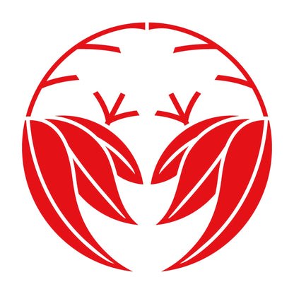 割り篠笹紋 8