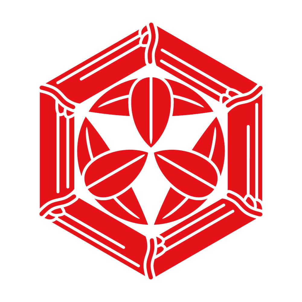 竹亀甲に九枚笹紋 8
