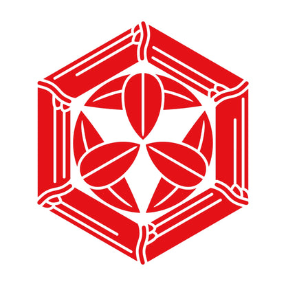 竹亀甲に九枚笹紋 8