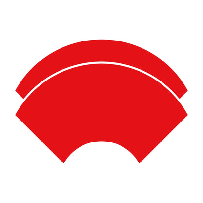 重ね地紙紋 8
