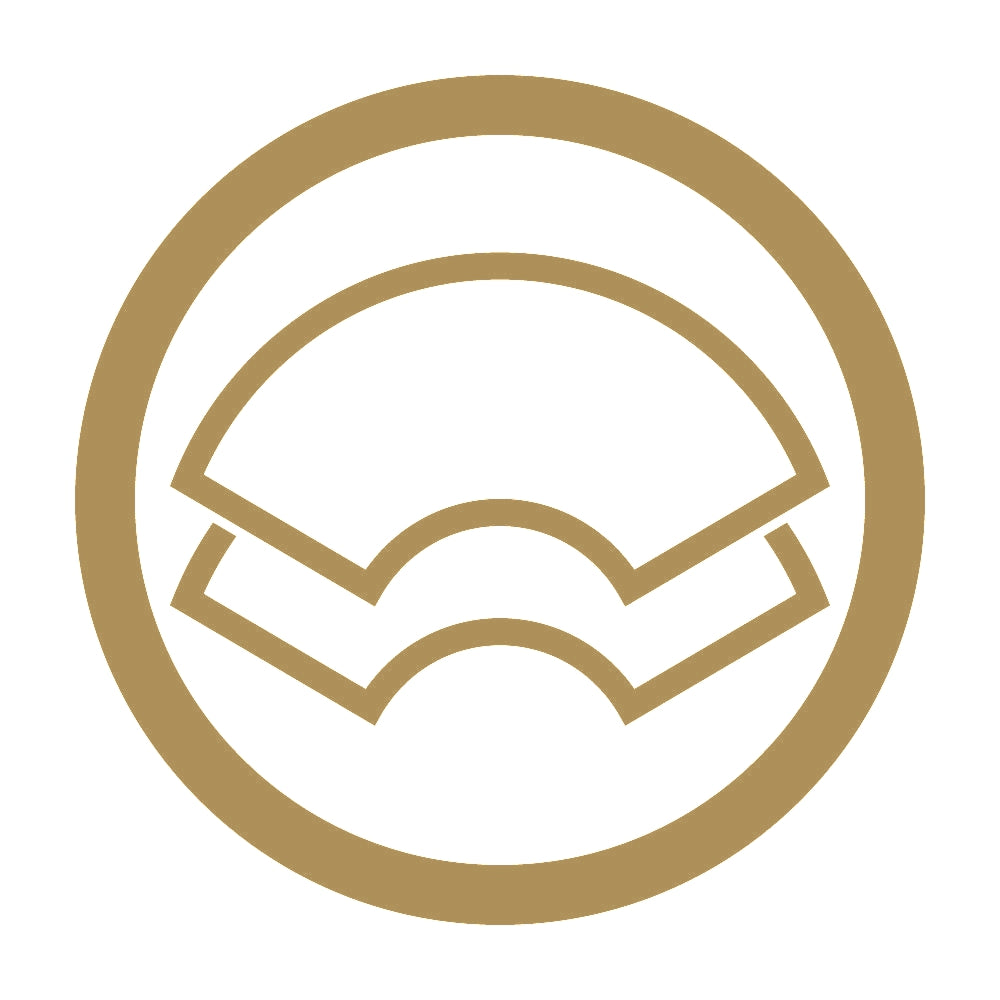 丸に陰の重ね地紙紋 9