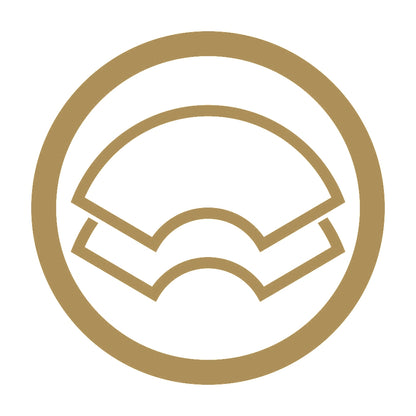 丸に陰の重ね地紙紋 9