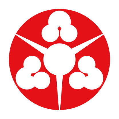 三つ地紙に地抜き州浜紋 8