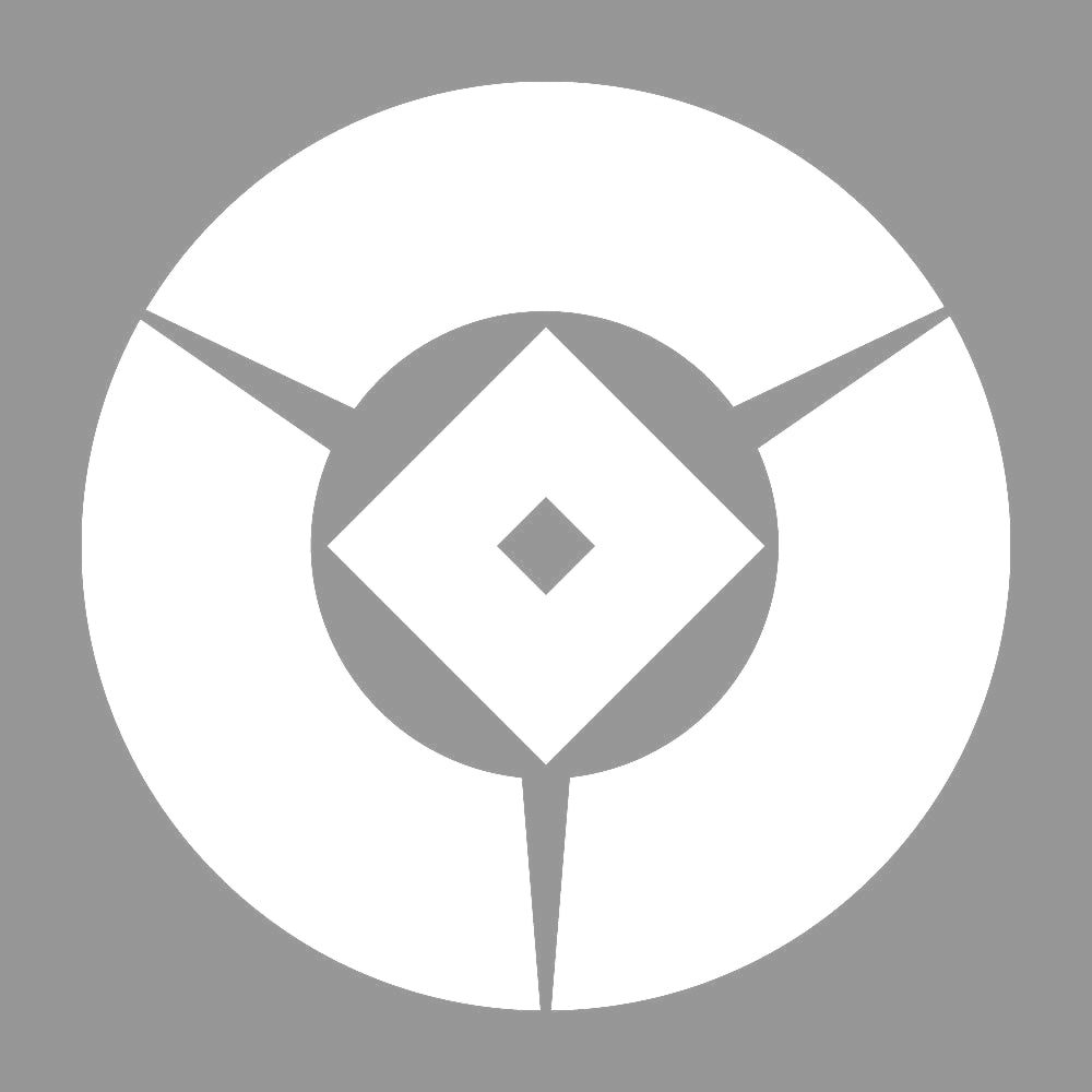 三つ地紙に釘抜き紋 7