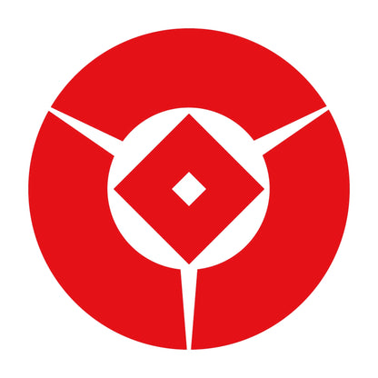三つ地紙に釘抜き紋 8