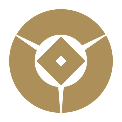 三つ地紙に釘抜き紋 9