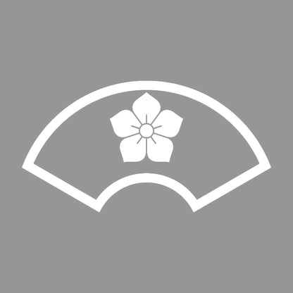 中陰地紙に桔梗紋 7