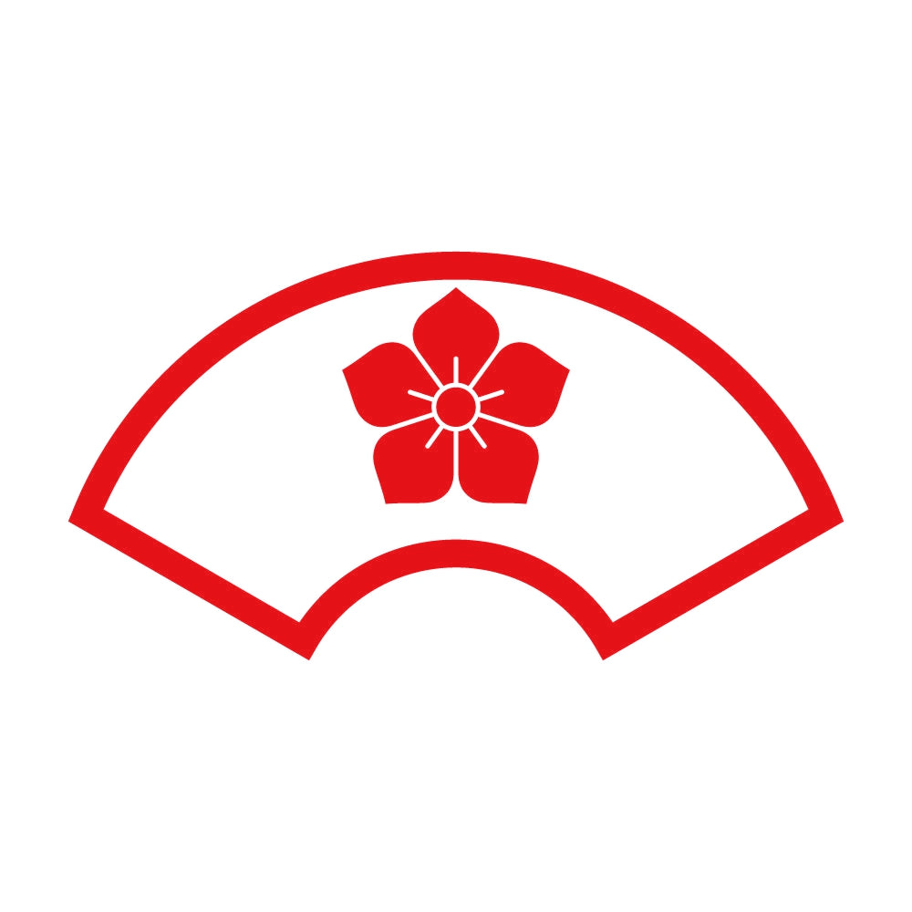 中陰地紙に桔梗紋 8