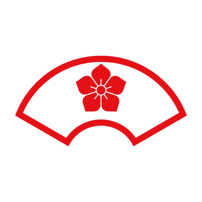 中陰地紙に桔梗紋 8