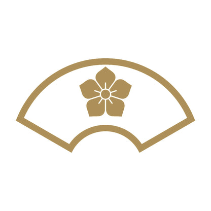 中陰地紙に桔梗紋 9