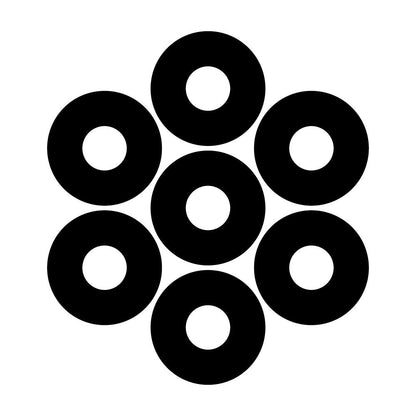 七つ蛇の目紋