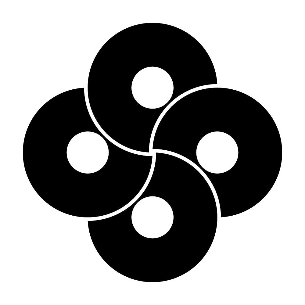 四つ捻じ蛇の目紋