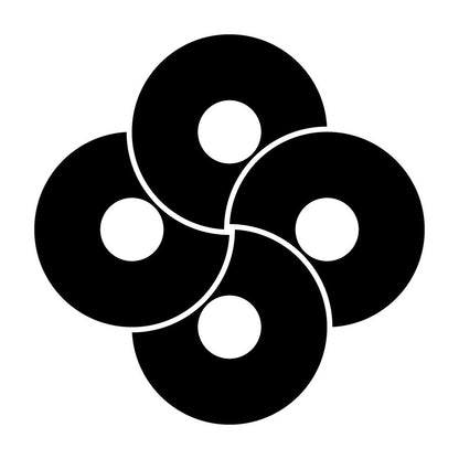 四つ捻じ蛇の目紋