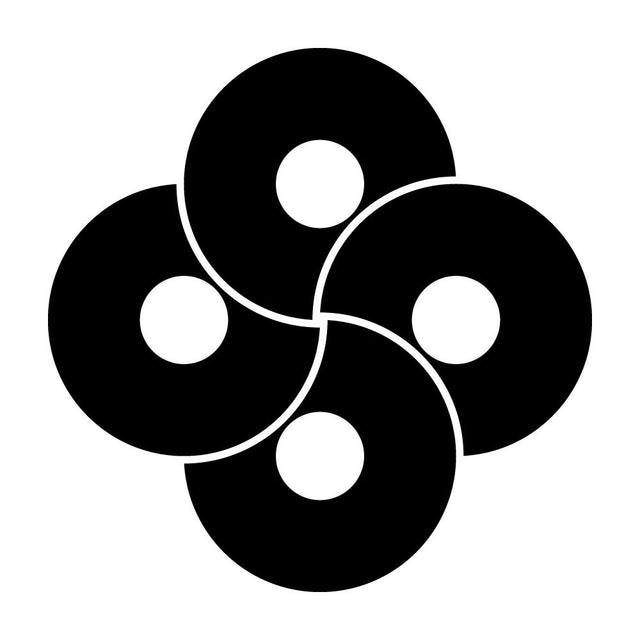 四つ捻じ蛇の目紋
