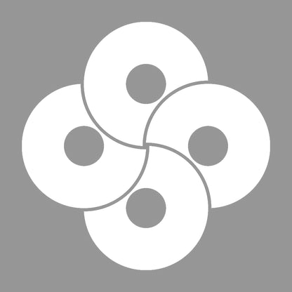 四つ捻じ蛇の目紋 7