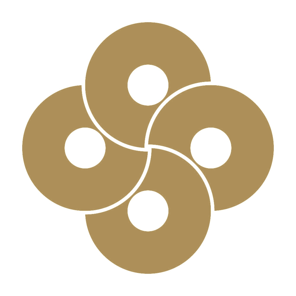 四つ捻じ蛇の目紋 9