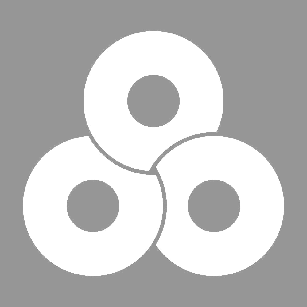 三つ捻じ蛇の目紋 7