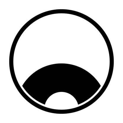 糸輪に覗き蛇の目紋