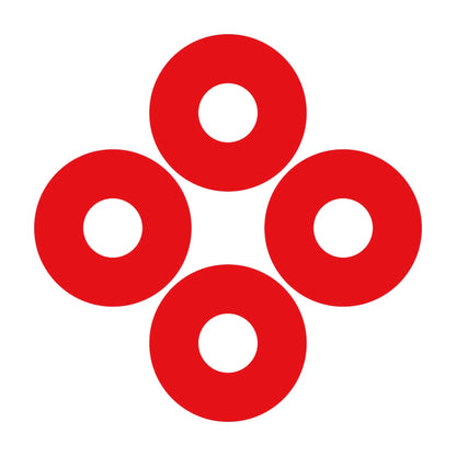 四つ蛇の目紋 8