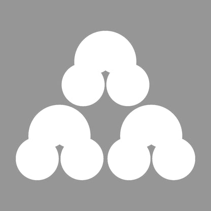 三つ盛り洲浜紋 7