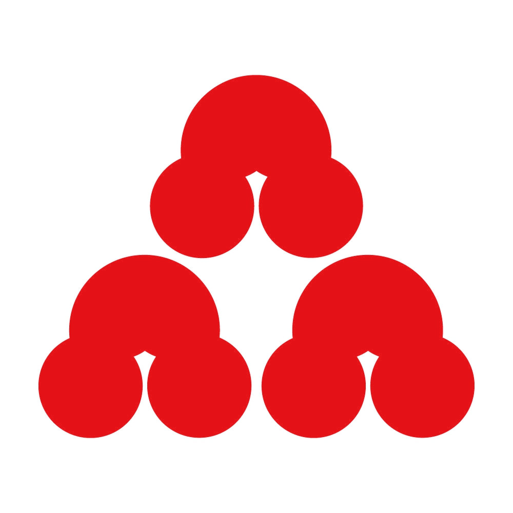 三つ盛り洲浜紋 8