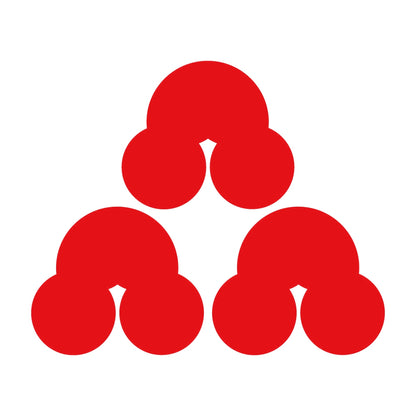 三つ盛り洲浜紋 8