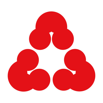 尻合せ三つ洲浜紋 8