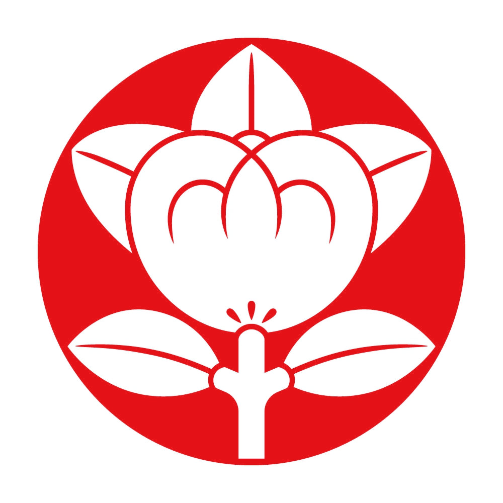 石持ち地抜き橘紋 8