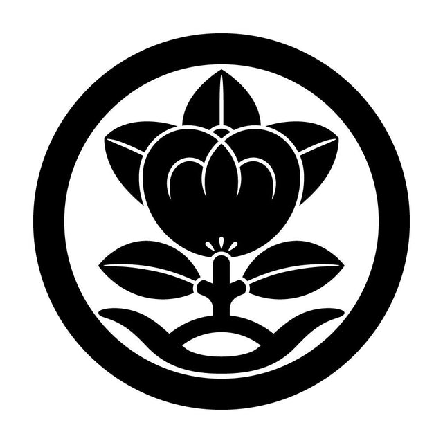 丸に台付き橘紋