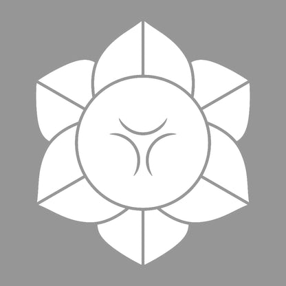 八重向こう橘紋 7