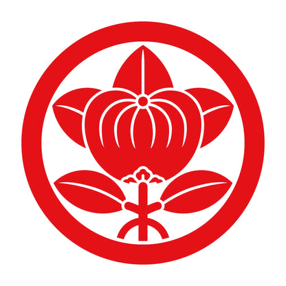 丸に三本足橘紋 8