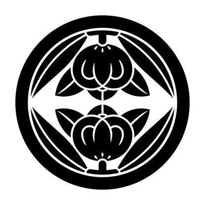中輪に向かい橘紋