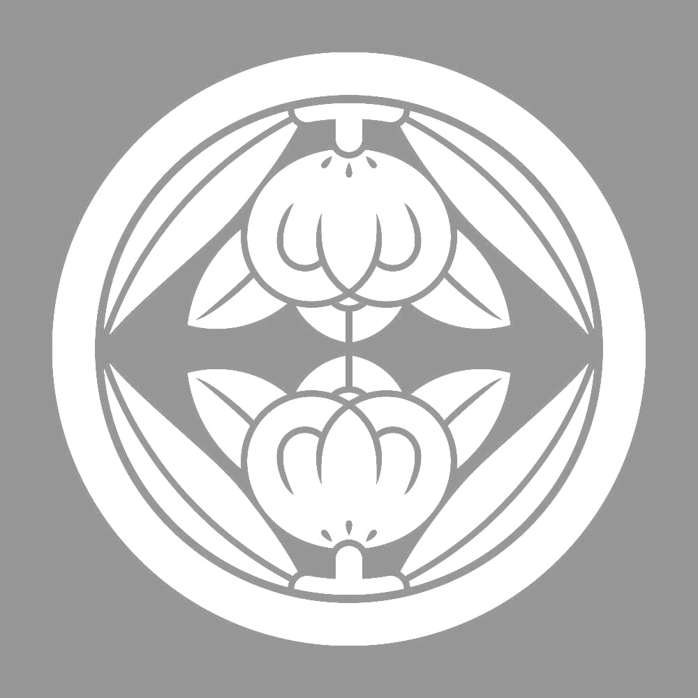 中輪に向かい橘紋 7