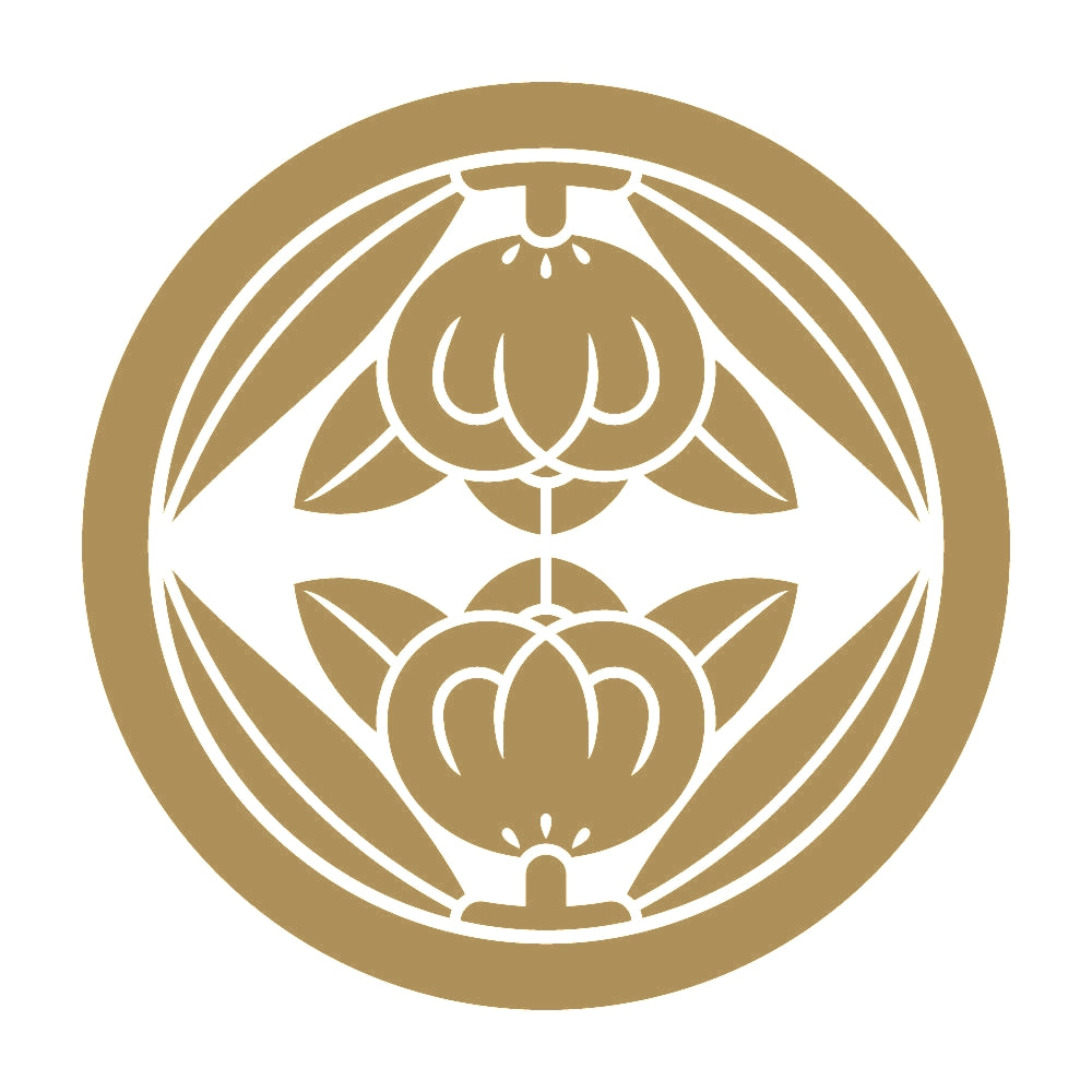 中輪に向かい橘紋 9