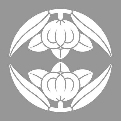 向かい橘紋 7