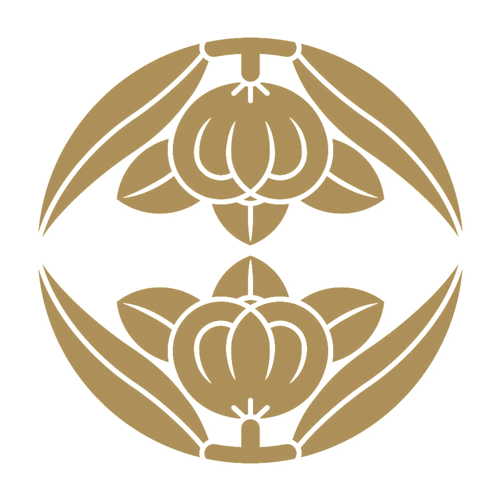 向かい橘紋 9