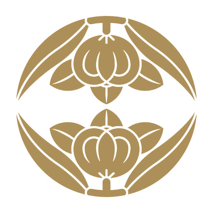 向かい橘紋 9