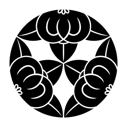 頭合わせ三つ割り橘紋