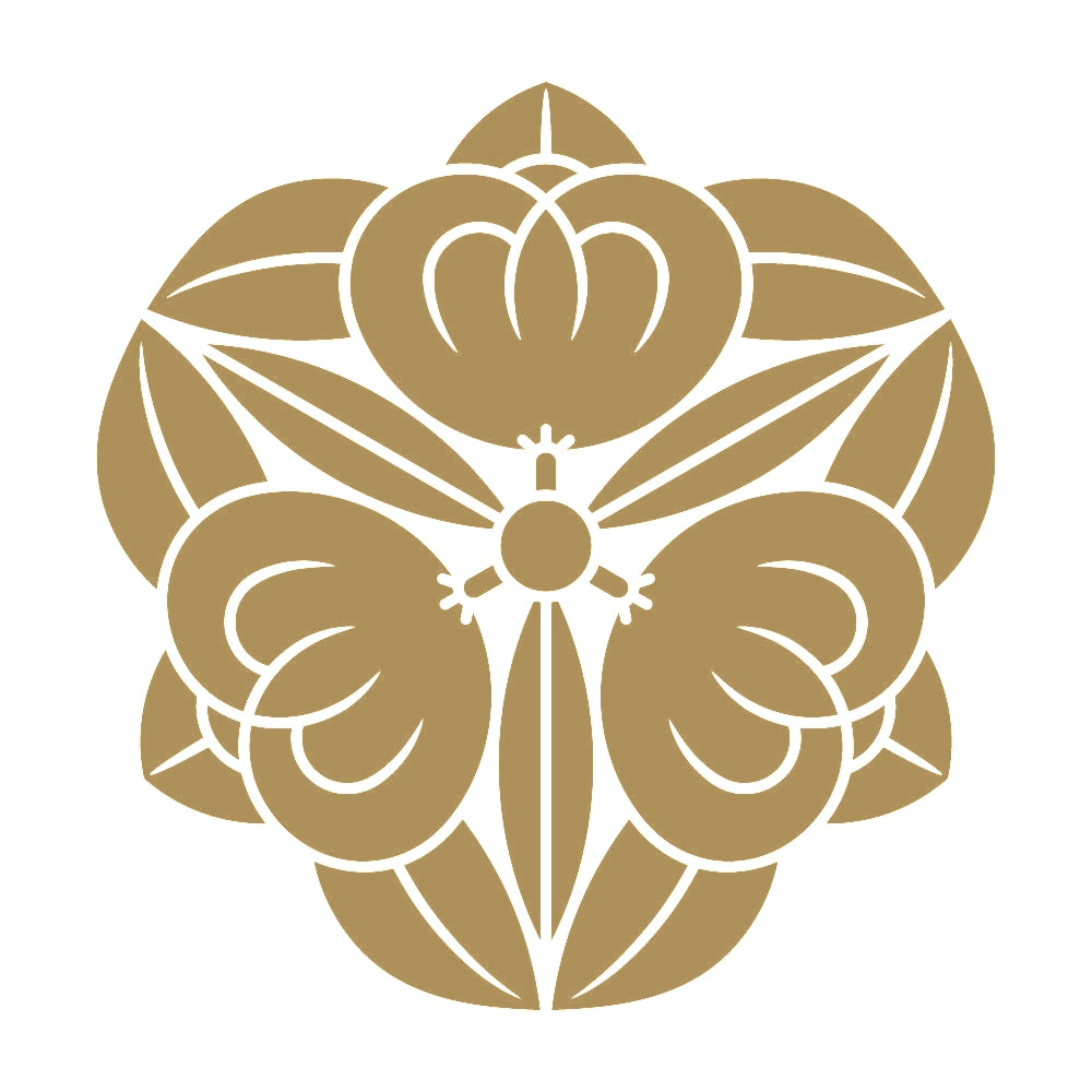 三つ寄せ橘崩し紋 9