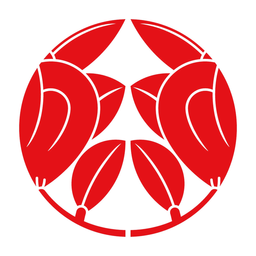 割り橘紋 8