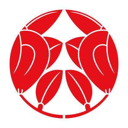 割り橘紋 8