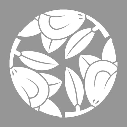 三つ割り枝橘紋 7