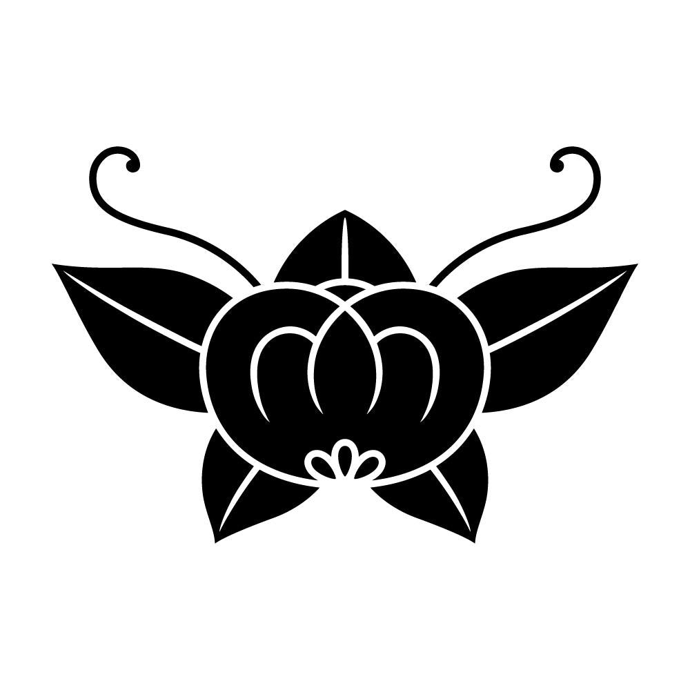 橘胡蝶紋